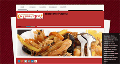 Desktop Screenshot of lalunaeifaloristorante.com